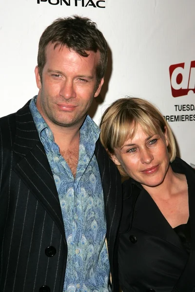 Thomas jane och patricia arquette — Stockfoto