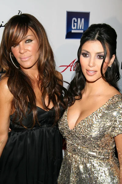 Robin Antin et Kim Kardashian — Photo