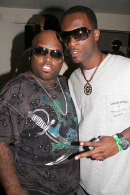 Cee-Lo and Pras at the ROLLING STONE and the Hard Rock Hotel Celebrity Poker Tournament. The Hard Rock Hotel and Casino, Las Vegas, NV. 09-08-07