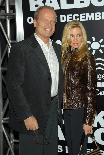 Kelsey Grammer and Camille Grammer at the world premiere of Rocky Balboa. Graumans Chinese Theatre, Hollywood, CA. 12-13-06 — Stock Photo, Image