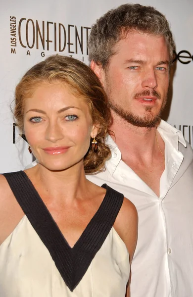 Rebecca Gayheart and Eric Dane at Los Angeles Confidential Magazine's Annual Emmy Party. One Sunset, West Hollywood, CA. 09-11-07 — Stock fotografie