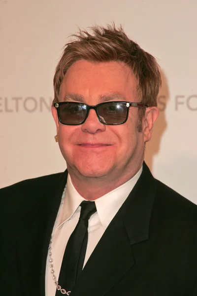 2007 elton john stöd stiftelsen oscar party — Stockfoto