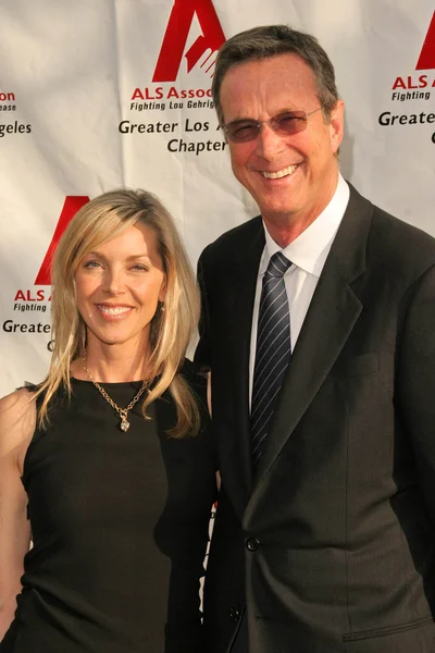 Sherri Alexander and Michael Crichton — Stock Photo, Image