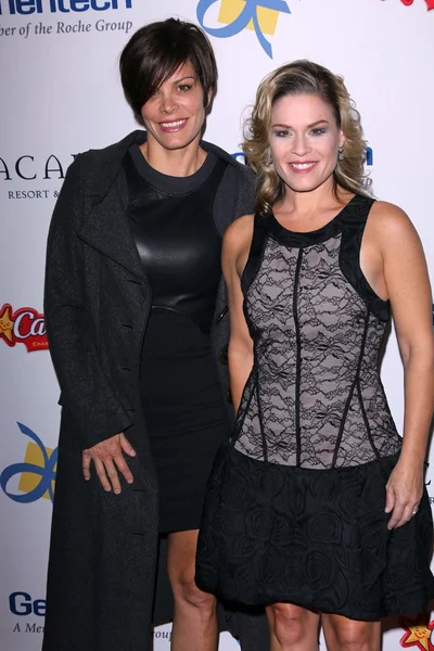 Cat Cora and Wife Jennifer Cora at the Dream Foundation Celebration Of Dreams, Bacara Resport and Spa, Santa Barbara, CA 11-16-12 — 스톡 사진