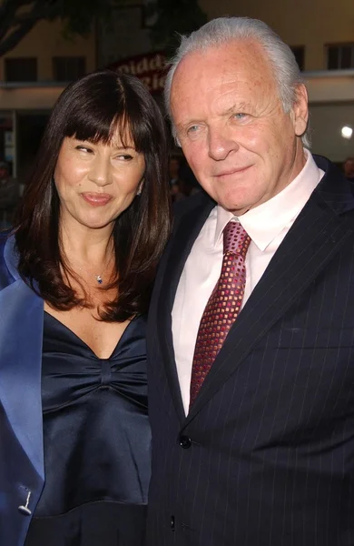 Stella arroyave und anthony hopkins — Stockfoto