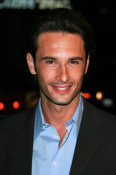 Rodrigo Santoro Ordförande — Stockfoto