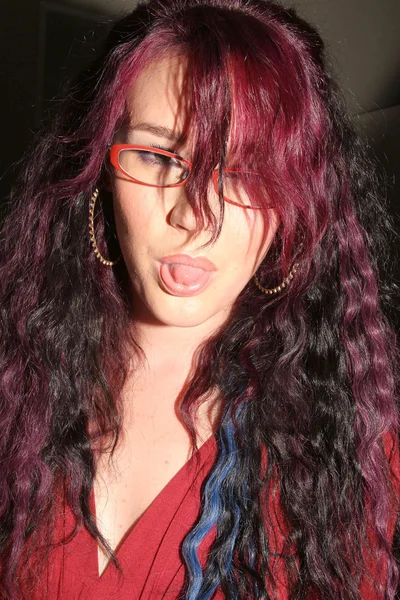 Joss Stone no ROLLING STONE e no Hard Rock Hotel Celebrity Poker Tournament. The Hard Rock Hotel and Casino, Las Vegas, NV. 09-08-07 — Fotografia de Stock