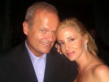 Kelsey grammer ve camille grammer 2007 Altın Küre Ödülleri'nde. Beverly hilton hotel, beverly hills, ca. 01-15-07