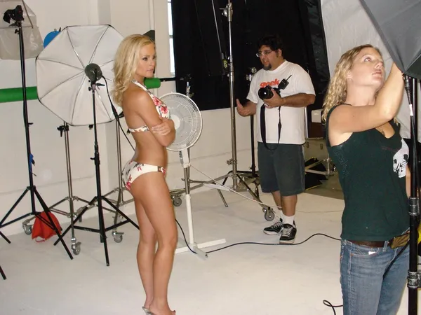 2007 Miss Tramonto Abbronzatura Photo Shoot — Foto Stock