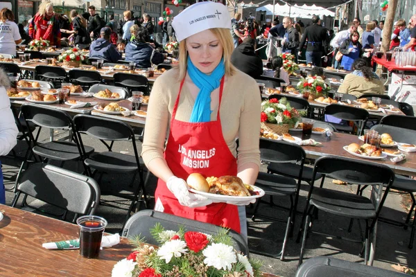 Evento anual de Navidad Misión de Los Ángeles — Foto de Stock