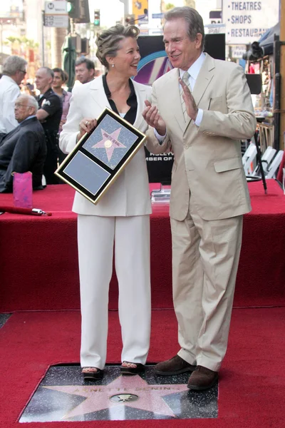 Annette Bening, Warren Beatty — Stock Photo, Image