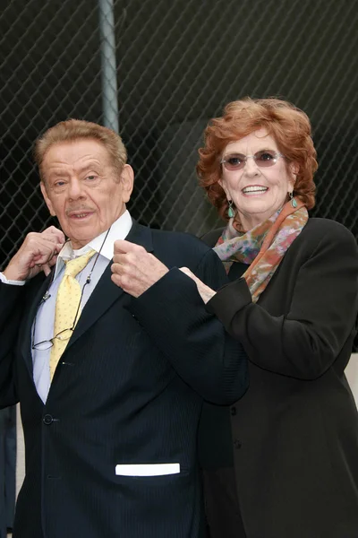 Jerry Stiller e Anne Meara Hollywood Passeio da Fama Cerimônia — Fotografia de Stock