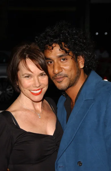 Barbara Hershey, Naveen Andrews — Stock fotografie