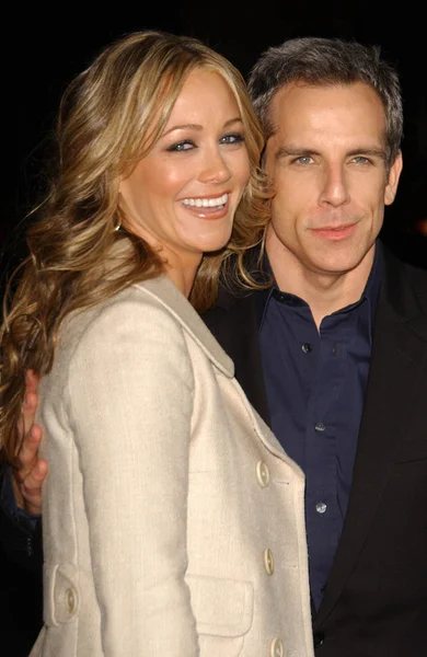 Christine Taylor and Ben Stiller — Stock Photo, Image