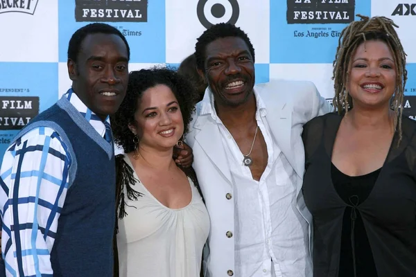 Don Cheadle ve Bridgid Coulter Vondie Curtis-Hall ve Kasi Lemmons — Stok fotoğraf