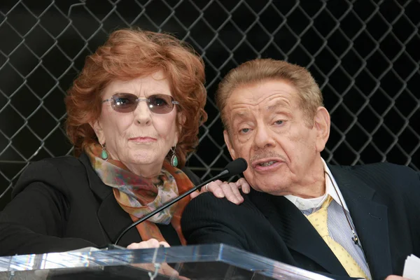 Anne meara ve jerry stiller — Stok fotoğraf