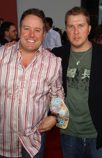 Gary valentine en nick swardson — Stockfoto