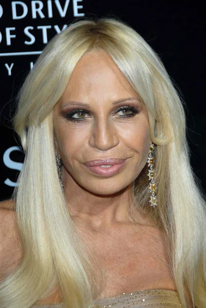 Donatella versace — Fotografia de Stock