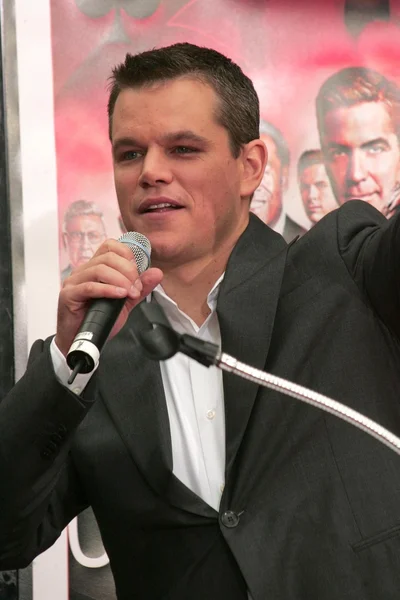 Matt Damon — Stockfoto