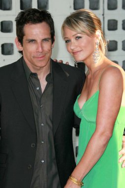 Ben stiller ve karısı christine taylor