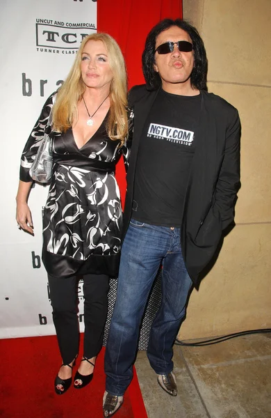 Shannon Tweed and Gene Simmons — Stock Photo, Image