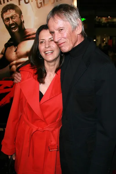 Скотт Гленн и его жена Кэрол — стоковое фото