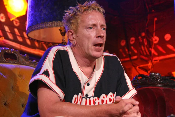 Johnny rotten in de slag bij van bodog, muziek van de bands seizoen finale. Huis van blues, los angeles, ca. 09-05-07 — Stockfoto