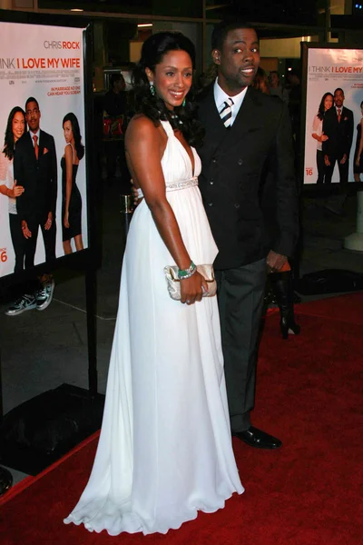 Malaak Compton et Chris Rock — Photo