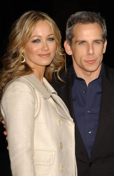 Christine taylor och ben stiller — Stockfoto