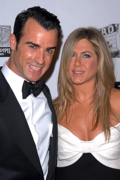 Justin Theroux, Jennifer Aniston — Stock Photo, Image