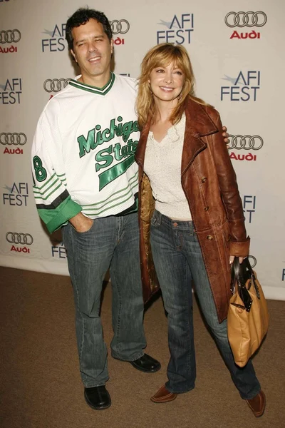 Sharon Lawrence e marido Tom — Fotografia de Stock