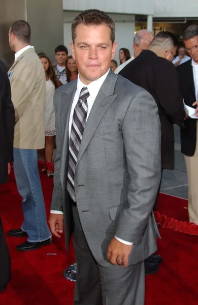 Matt Damon — Stock Photo, Image