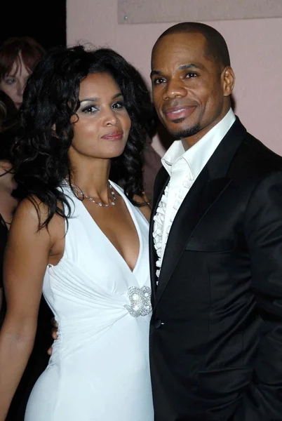 Kirk Franklin e moglie Tammy — Foto Stock