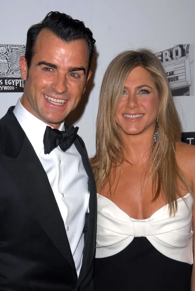 Justin Theroux, Jennifer Aniston — Stock Photo, Image