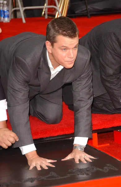 Matt Damon — Stock Photo, Image