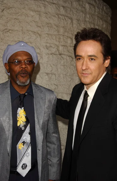 Samuel l. jackson och john cusack — Stockfoto