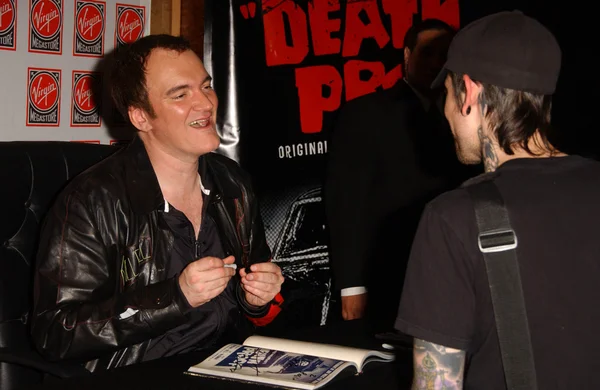 Quentin Tarantino Apparence en magasin — Photo