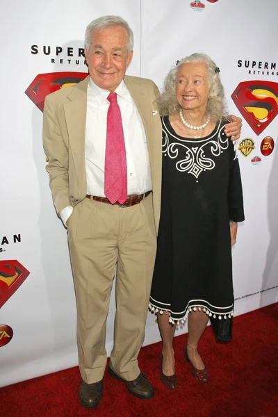 "Superman se vrací"Dvd a Video hry Launch Party — Stock fotografie