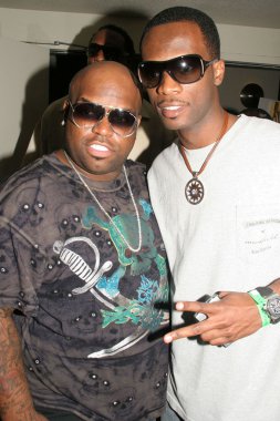 Cee-Lo and Pras at the ROLLING STONE and the Hard Rock Hotel Celebrity Poker Tournament. The Hard Rock Hotel and Casino, Las Vegas, NV. 09-08-07