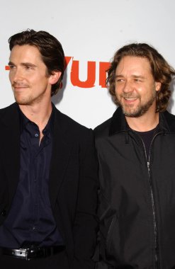 Christian Bale and Russell Crowe