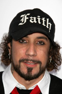 AJ mclean nintendos oyun konsolu wii lansmanı kutlama partisinde. boulevard3, los angeles, ca. 11-16-06