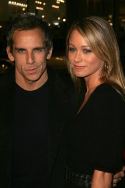 Ben stiller ve karısı christine taylor