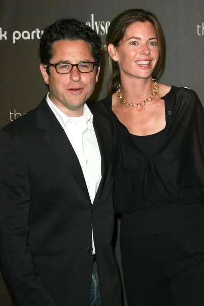 J.J. Abrams e la moglie Katie — Foto Stock
