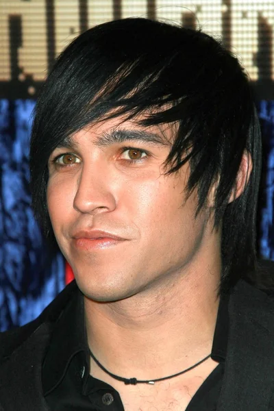 Pete Wentz i Fall Out Boy anländer 2007 Mtv Video Music Awards. Den Palms Hotel And Casino, Las Vegas, Nv. 09-09-07 — Stockfoto