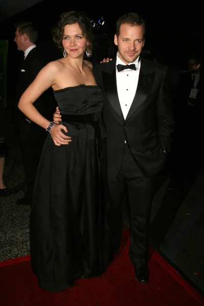 Maggie Gyllenhaal y Peter Sarsgaard — Foto de Stock