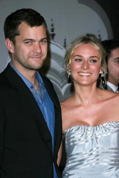 Joshua jackson i diane kruger — Zdjęcie stockowe