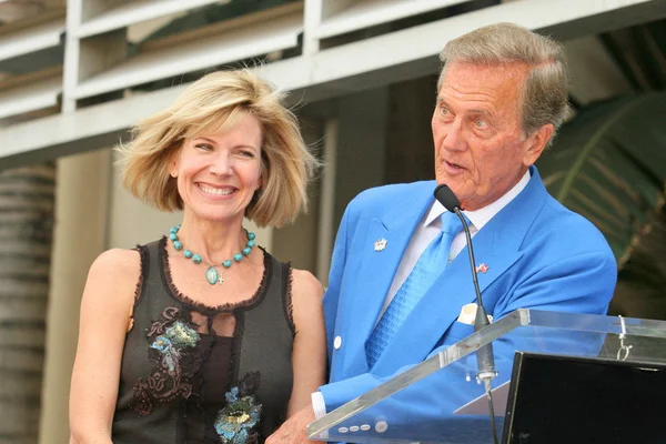 Debby Boone e Pat Boone — Fotografia de Stock