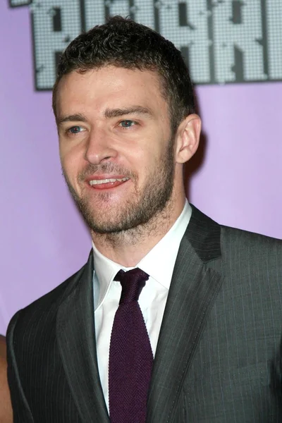 Justin Timberlake nella sala stampa degli MTV Video Music Awards 2007. The Palms Hotel And Casino, Las Vegas, NV. 09-09-07 — Foto Stock
