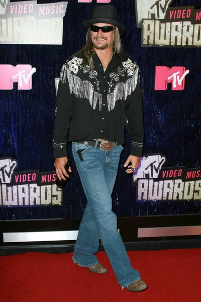 Kid rock anländer till 2007 mtv video music awards. palms hotel och casino, las vegas, nv. 09-09-07 — Stockfoto