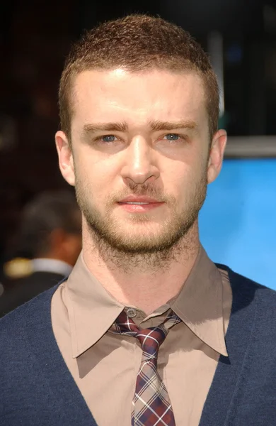 Justin Timberlake bei der Los-Engel-Premiere von "Shrek der Dritte". mann Dorftheater, Westwood, ca. 05-06-07 — Stockfoto